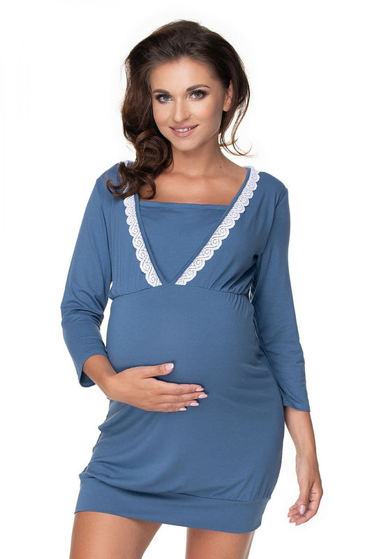 Nightshirt model 138227 Blue by PeeKaBoo - Nightshirts