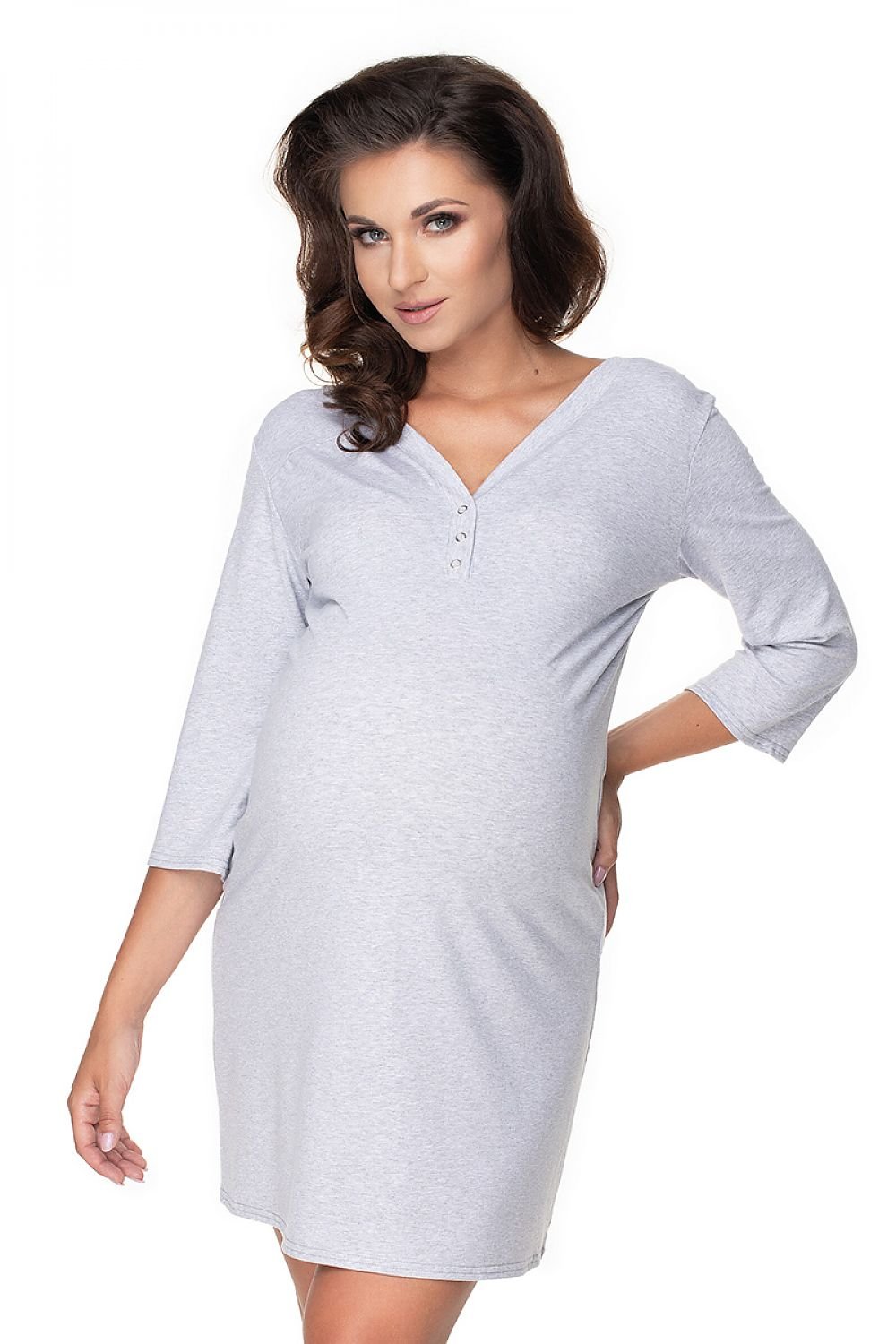 Nightshirt model 138229 Grey by PeeKaBoo - Nightshirts