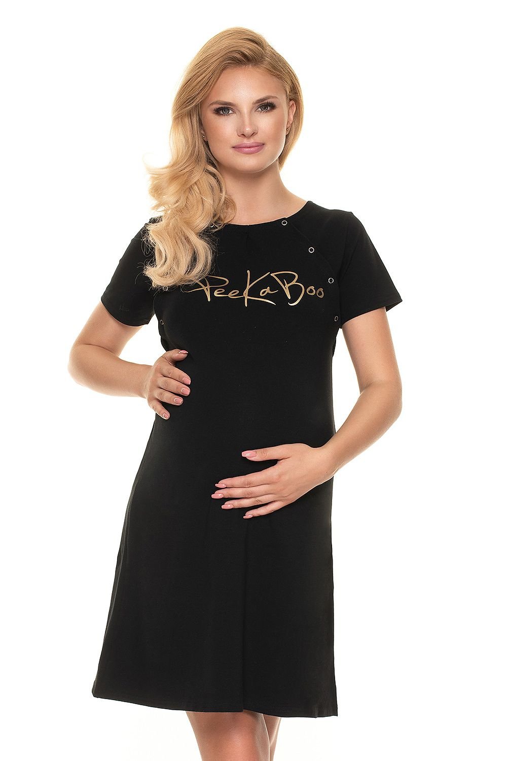 Nightshirt model 157707 Black by PeeKaBoo - Nightshirts