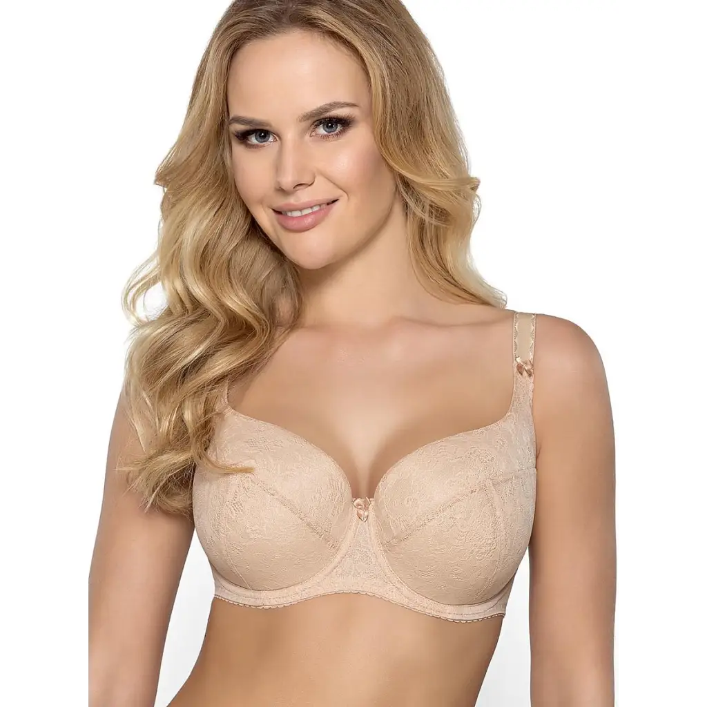 Padded bra model 115695 Beige by Gaia - Bras