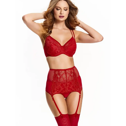 Padded bra model 136877 Red by Kostar - Bras