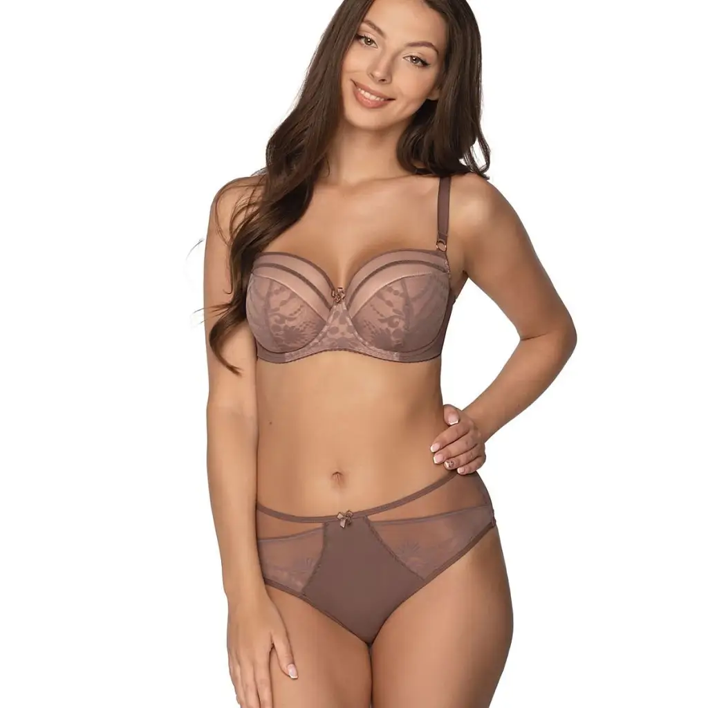 Padded bra model 189340 Brown by Gaia - Bras