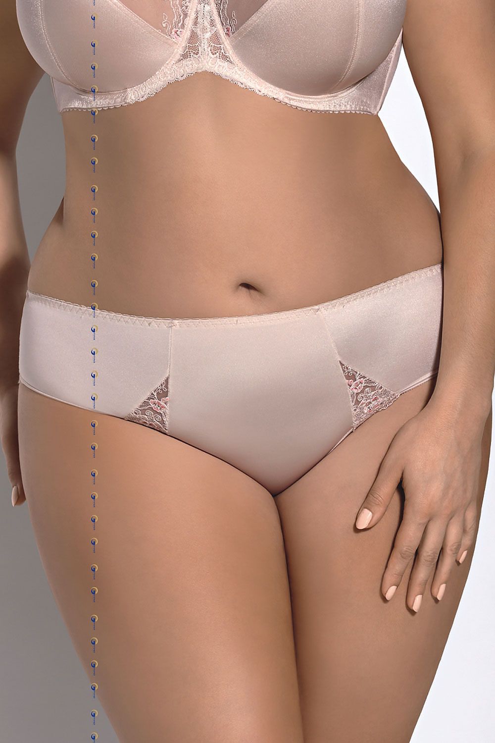 Panties model 114795 Beige by Gorsenia Lingerie