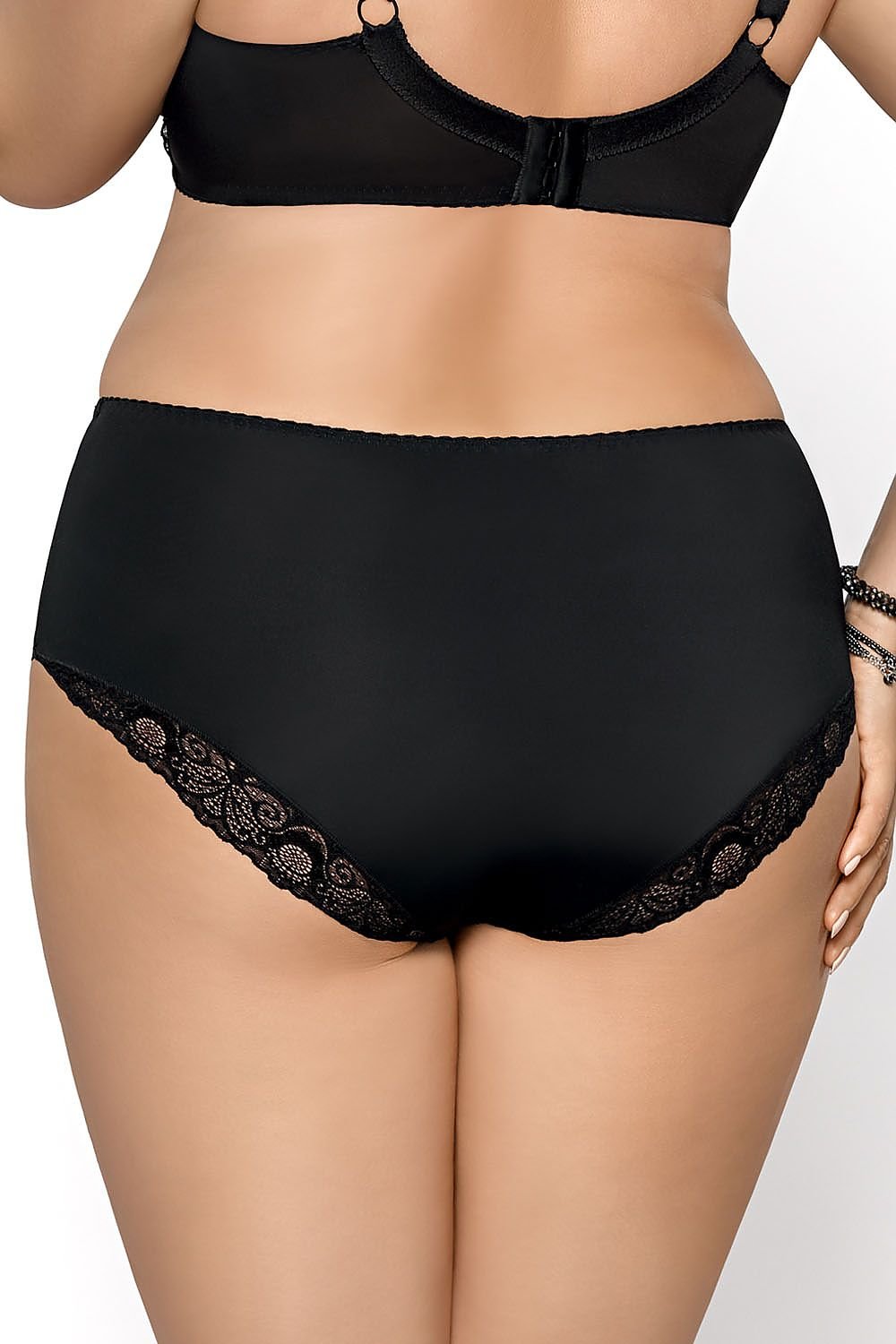 Panties model 119169 Black by Gorsenia Lingerie