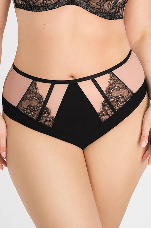 Panties model 196129 Black by Gorsenia Lingerie - Panties