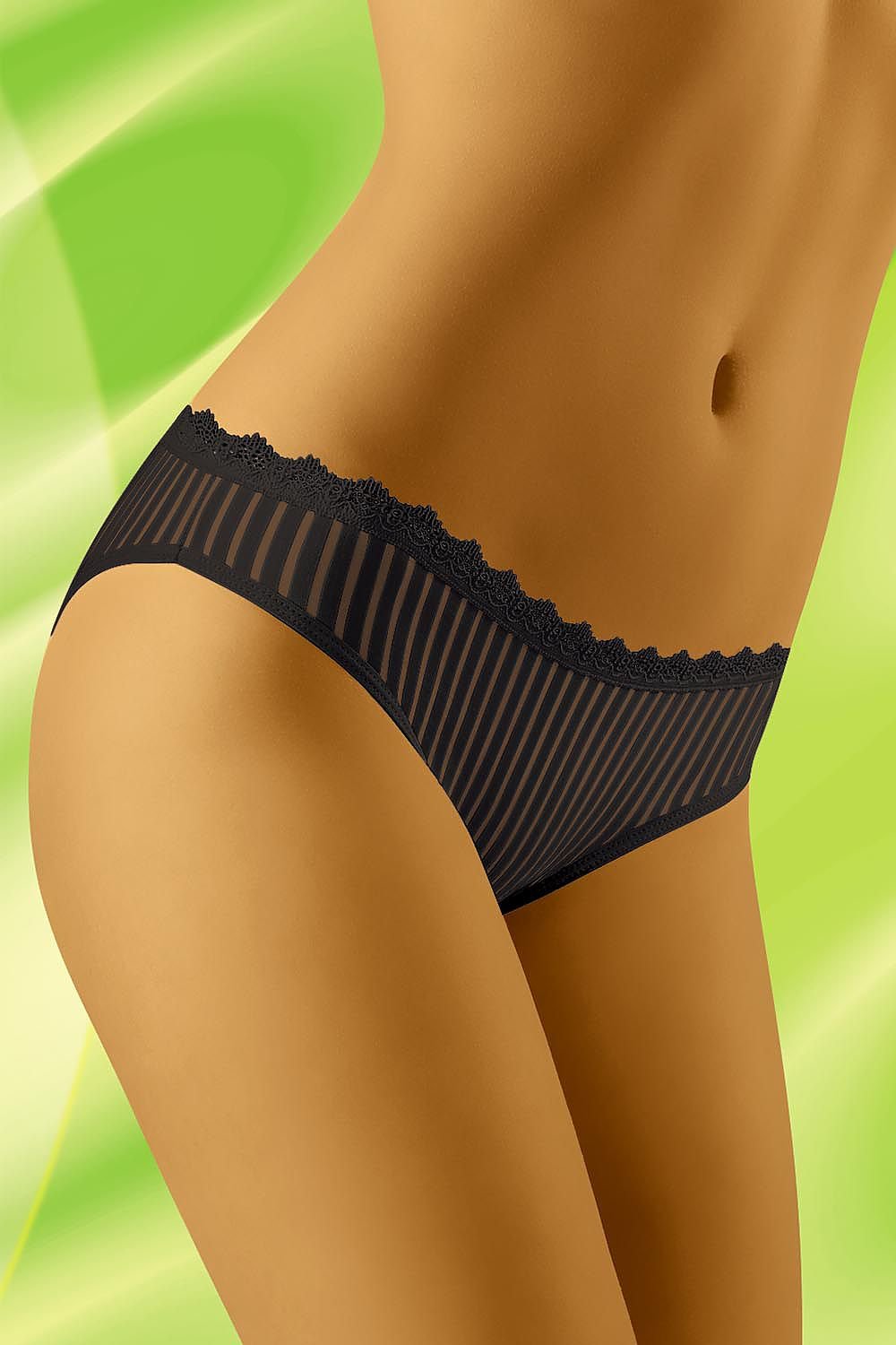 Panties model 30637 Black by Wolbar - Panties