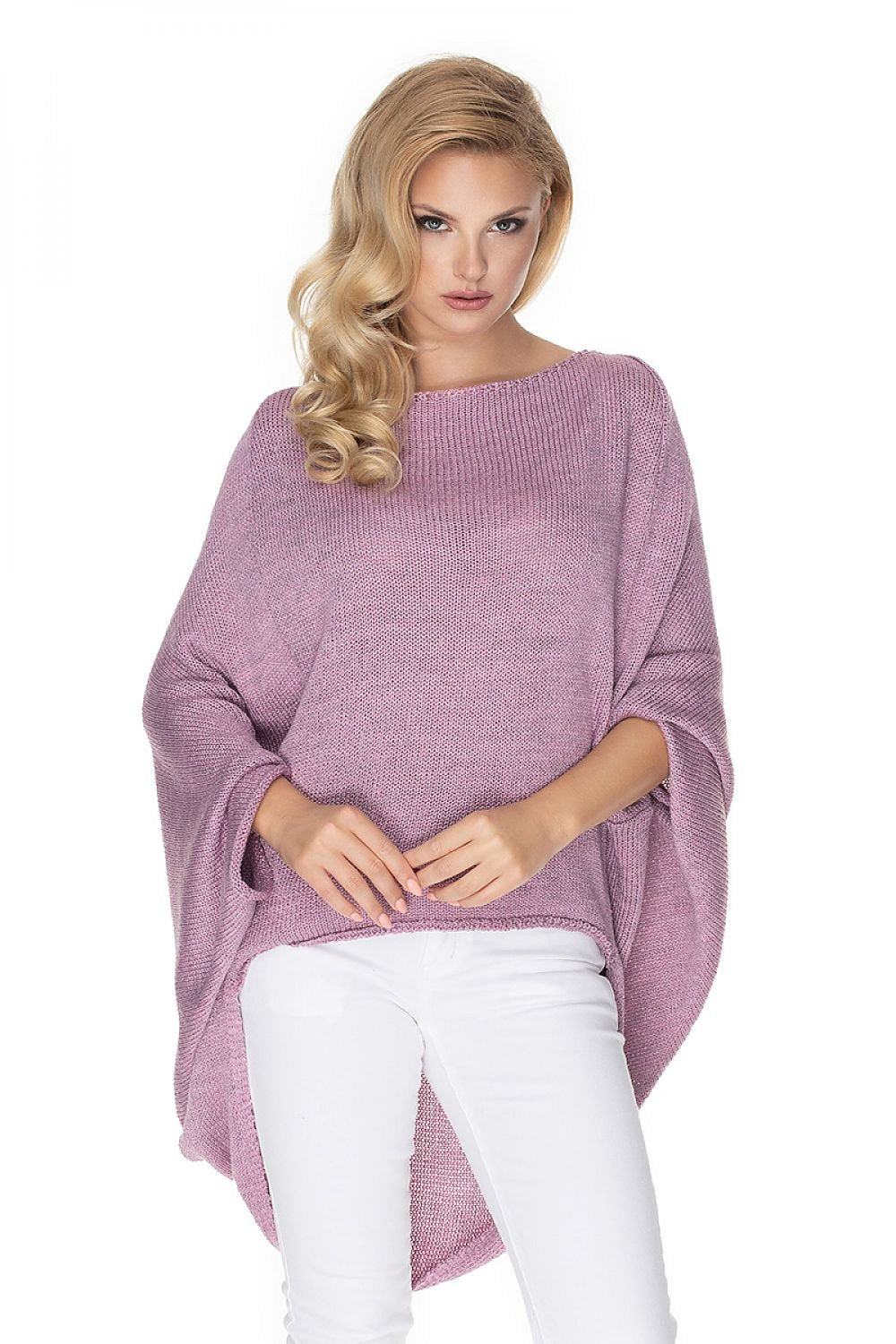 Poncho model 138245 Pink by PeeKaBoo - One Size Ponchos