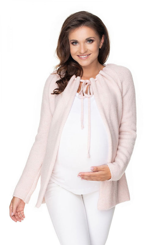 Pregnancy cardigan model 135983 Pink by PeeKaBoo - One Size