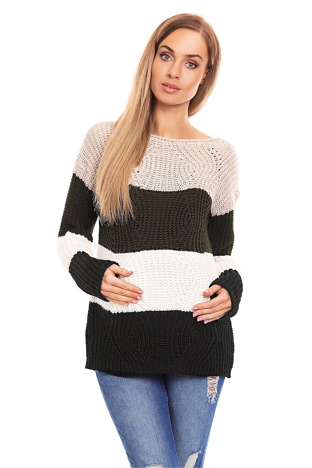 Pregnancy sweater model 132018 Multocolor by PeeKaBoo