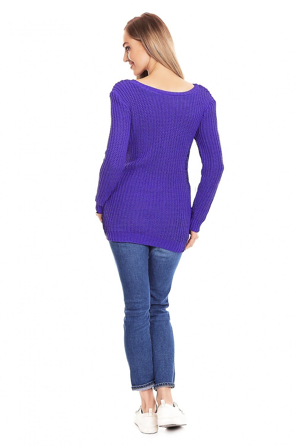 Pregnancy sweater model 132032 Violet by PeeKaBoo