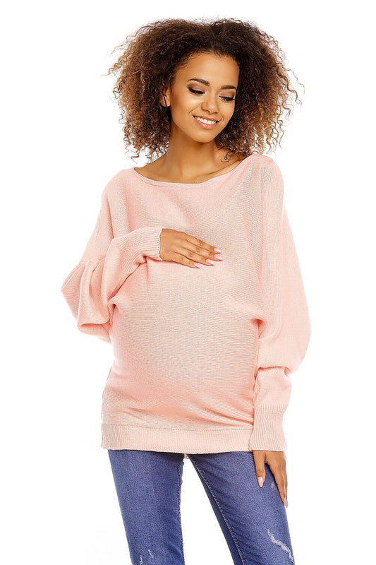 Pregnancy sweater model 178638 Pink by PeeKaBoo - One Size