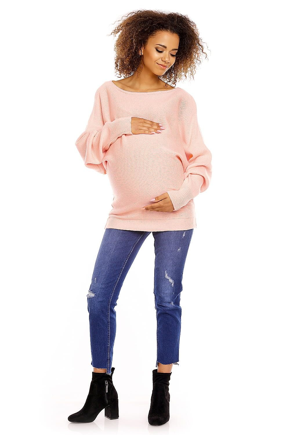 Pregnancy sweater model 178638 Pink by PeeKaBoo - One Size