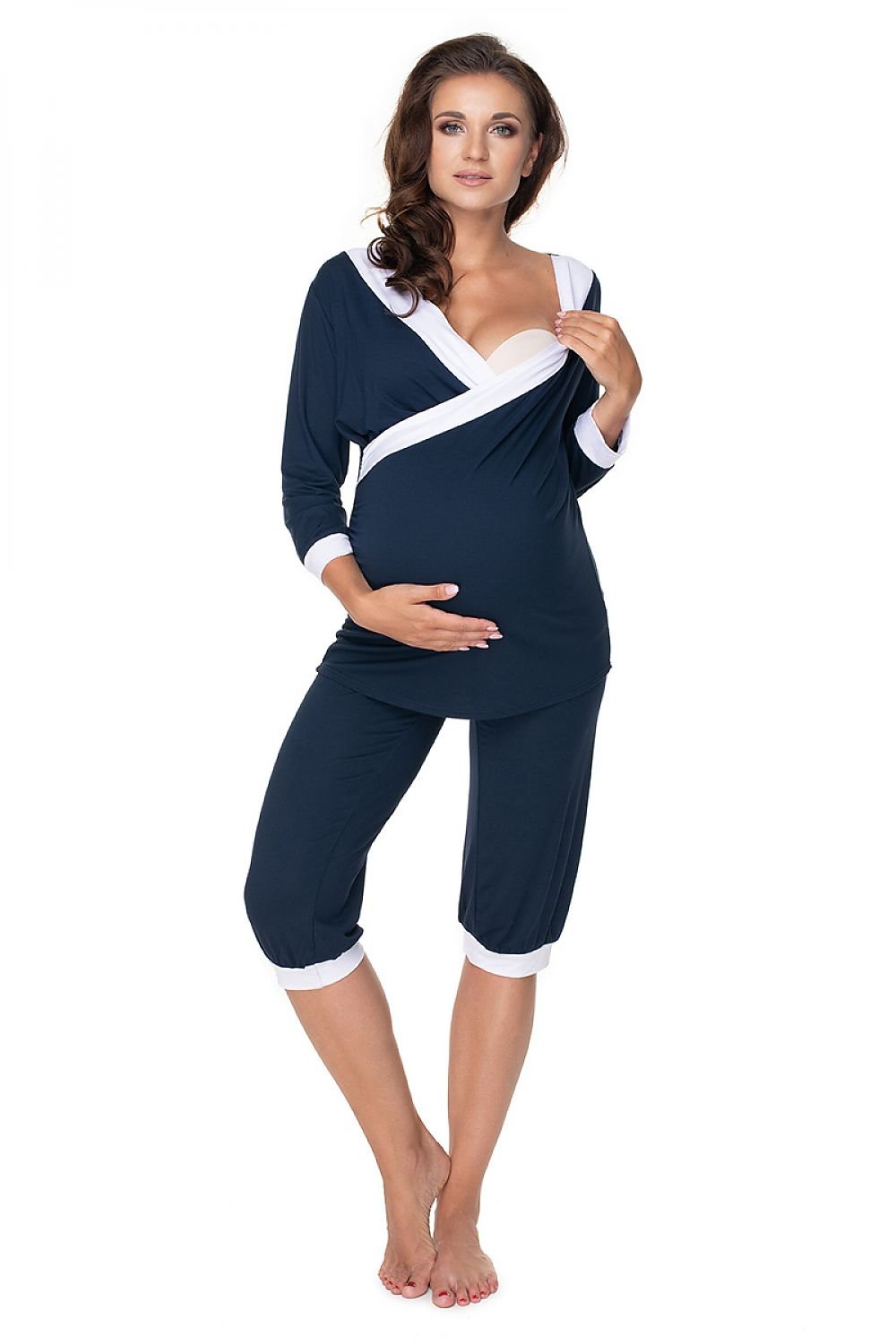 Pyjama model 138236 Navy Blue by PeeKaBoo - Pyjamas