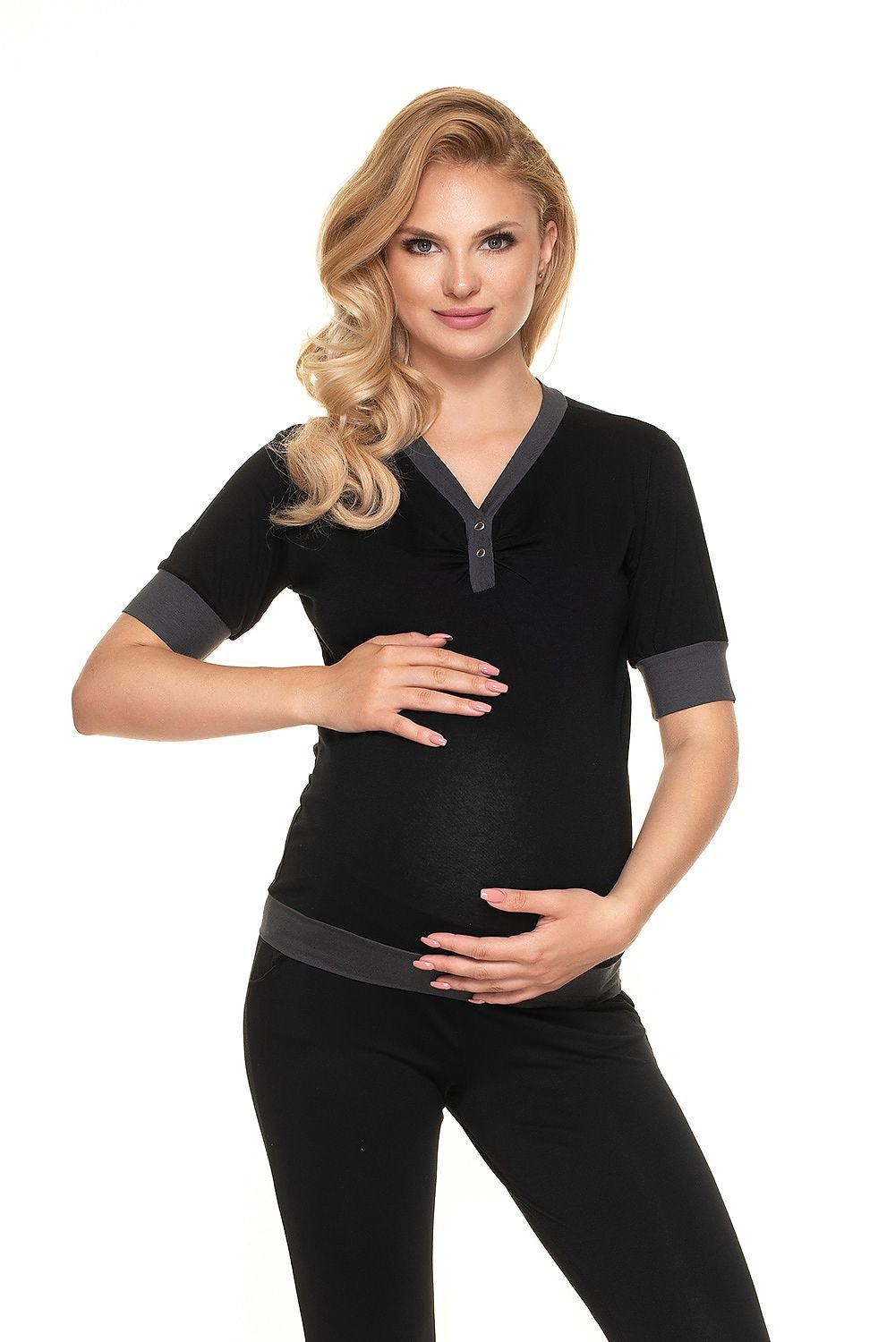 Pyjama model 157824 Black by PeeKaBoo - Sleepwear Sets