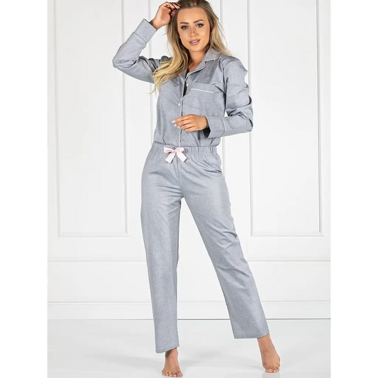 Pyjama model 169496 Grey by Momenti Per Me - Pyjamas