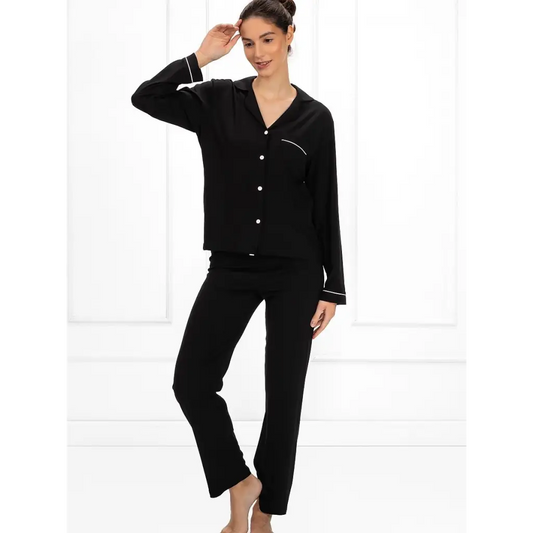 Pyjama model 175043 Black by Momenti Per Me - Pyjamas