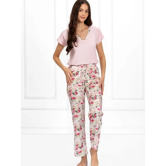 Pyjama model 175520 Pink by Momenti Per Me - Pyjamas