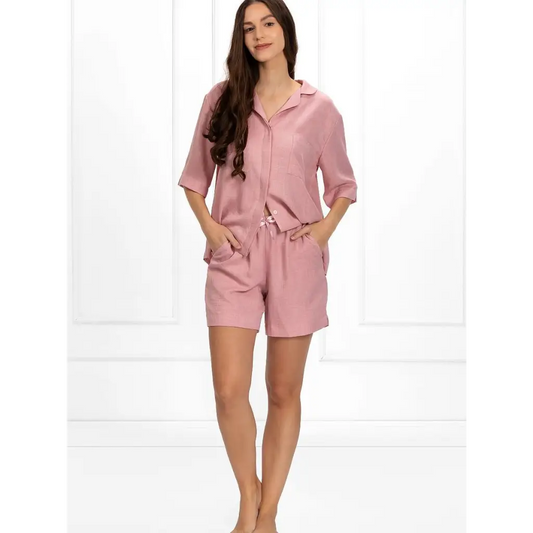 Pyjama model 176927 Pink by Momenti Per Me - Pyjamas