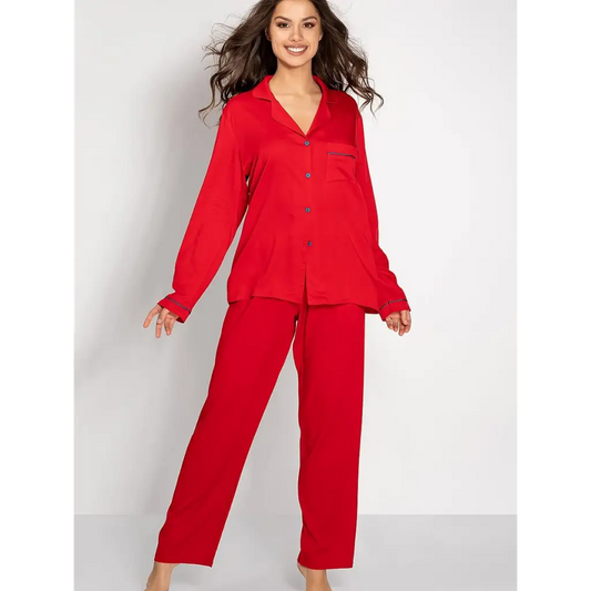 Pyjama model 187519 Red by Momenti Per Me - Pyjamas