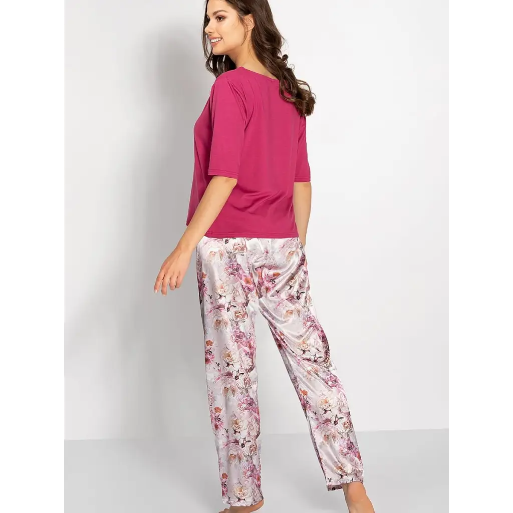 Pyjama model 187520 Pink by Momenti Per Me - Pyjamas