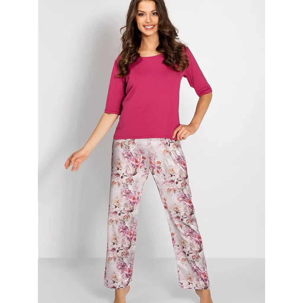 Pyjama model 187520 Pink by Momenti Per Me - Pyjamas