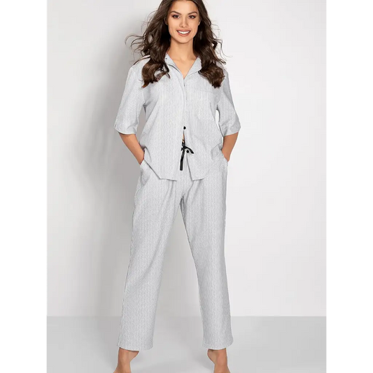 Pyjama model 187521 Grey by Momenti Per Me - Pyjamas