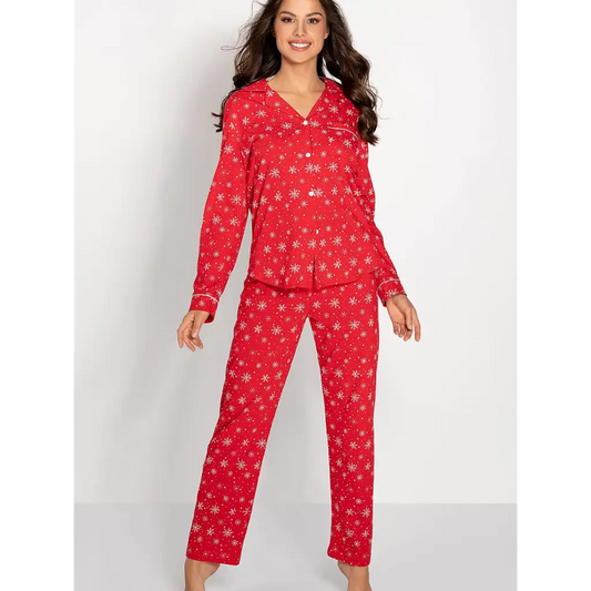 Pyjama model 188995 Red by Momenti Per Me - Pyjamas