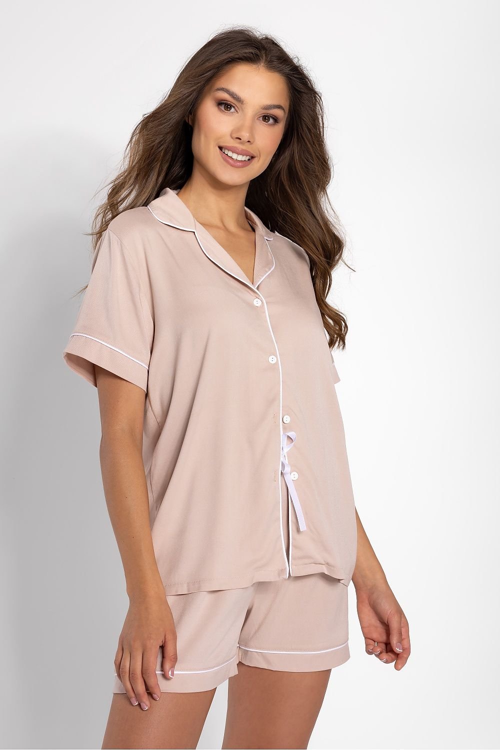 Pyjama model 192475 Beige by Momenti Per Me - Pyjamas