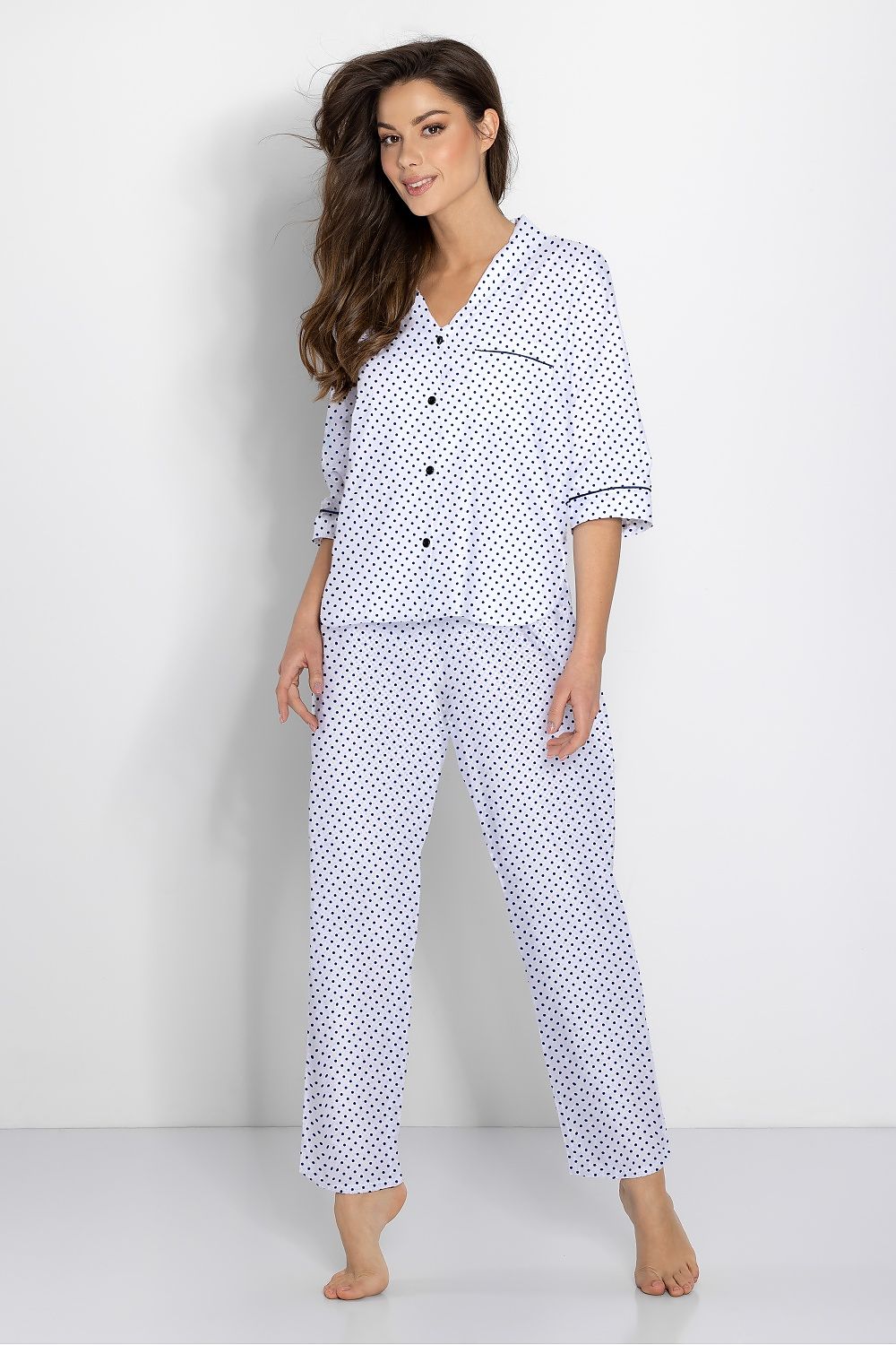 Pyjama model 194510 White by Momenti Per Me - Pyjamas