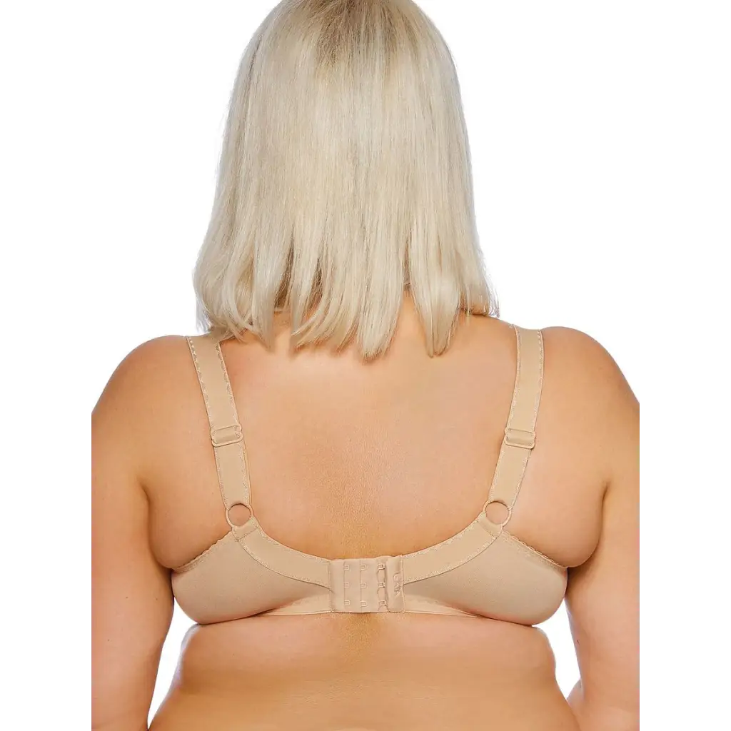 Semi-soft bra model 128277 Beige by Gaia - Bras