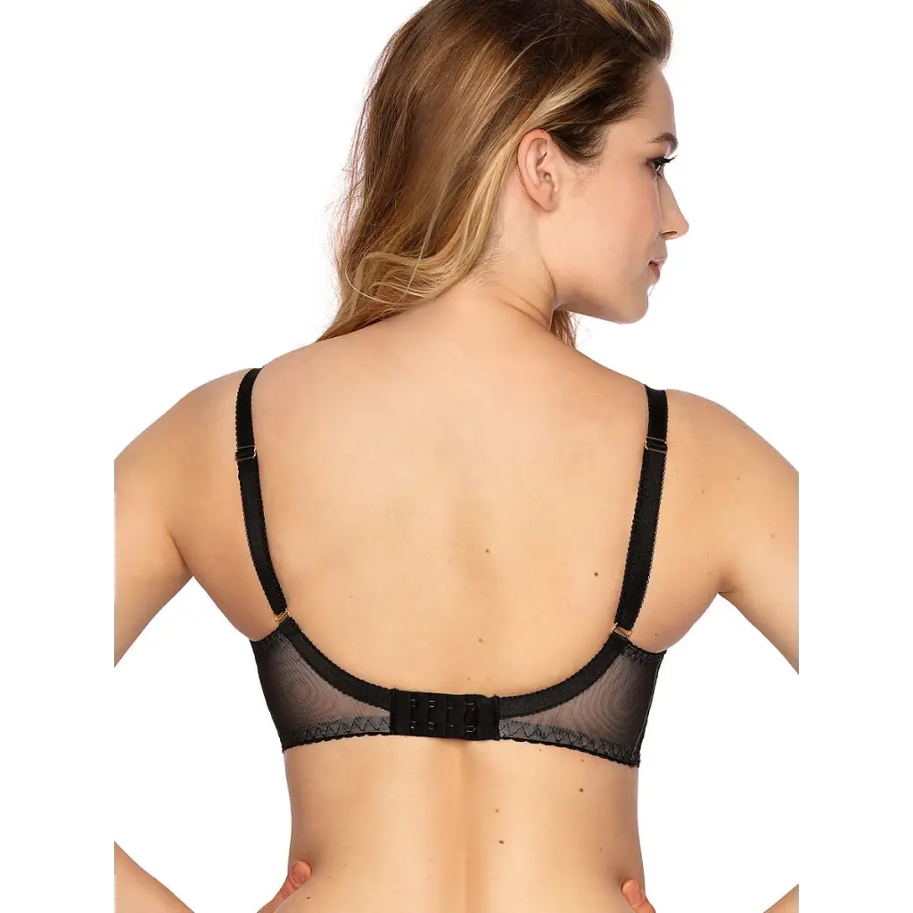 Semi-soft bra model 138174 Black by Gaia - Bras
