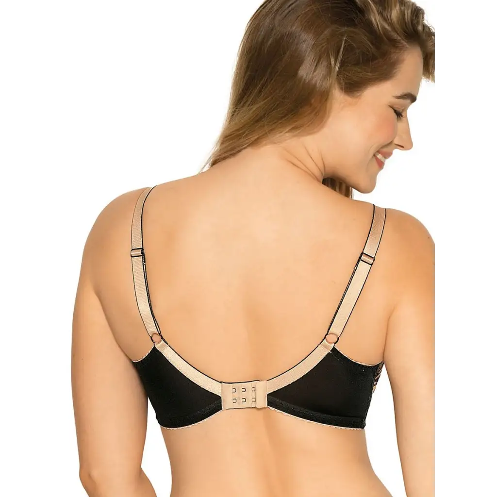 Semi-soft bra model 151485 Beige by Gaia - Bras