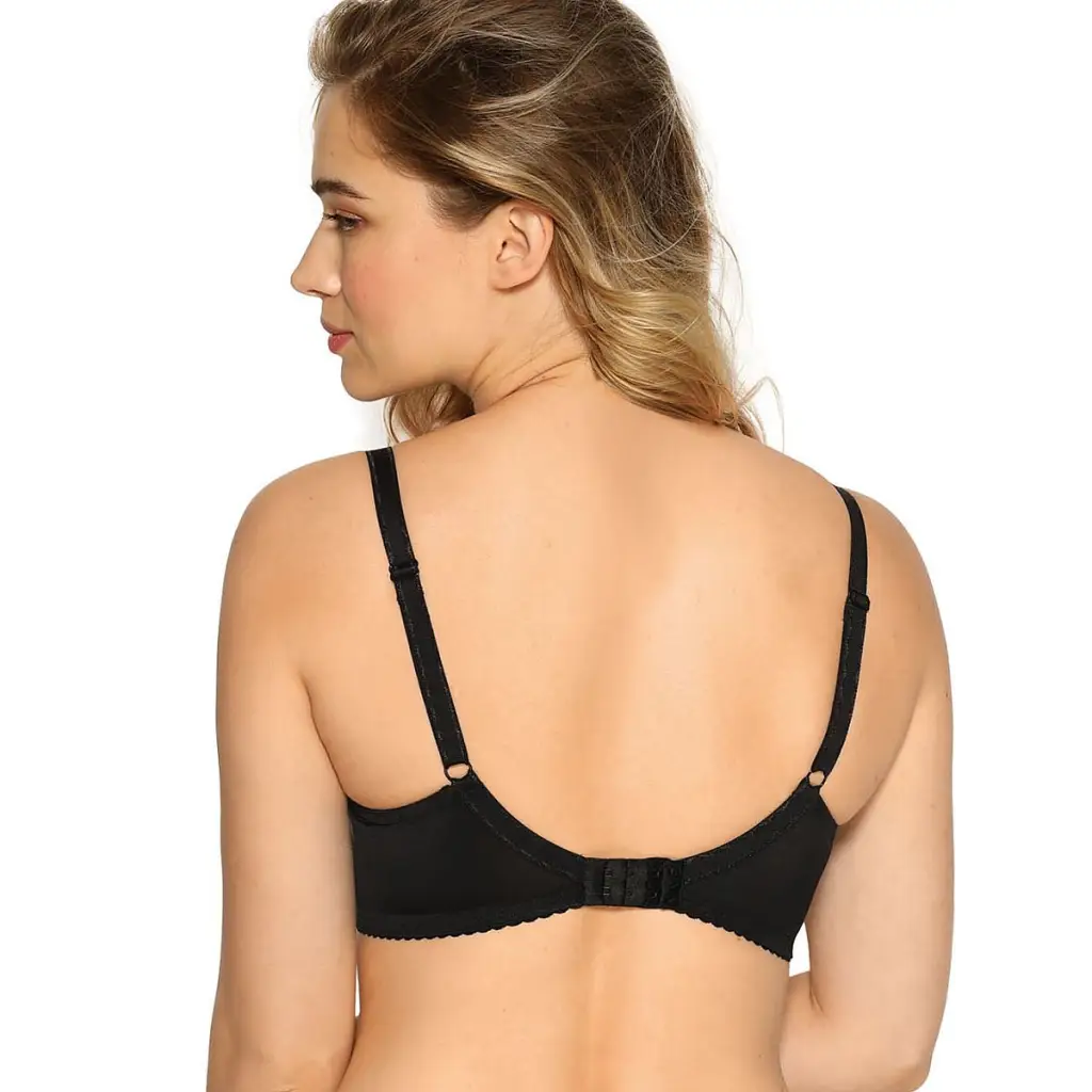 Semi-soft bra model 151904 Black by Gaia - Bras