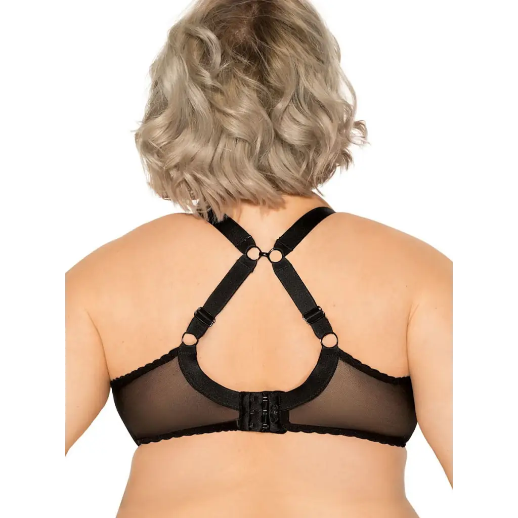 Semi-soft bra model 156704 Black by Gaia - Bras