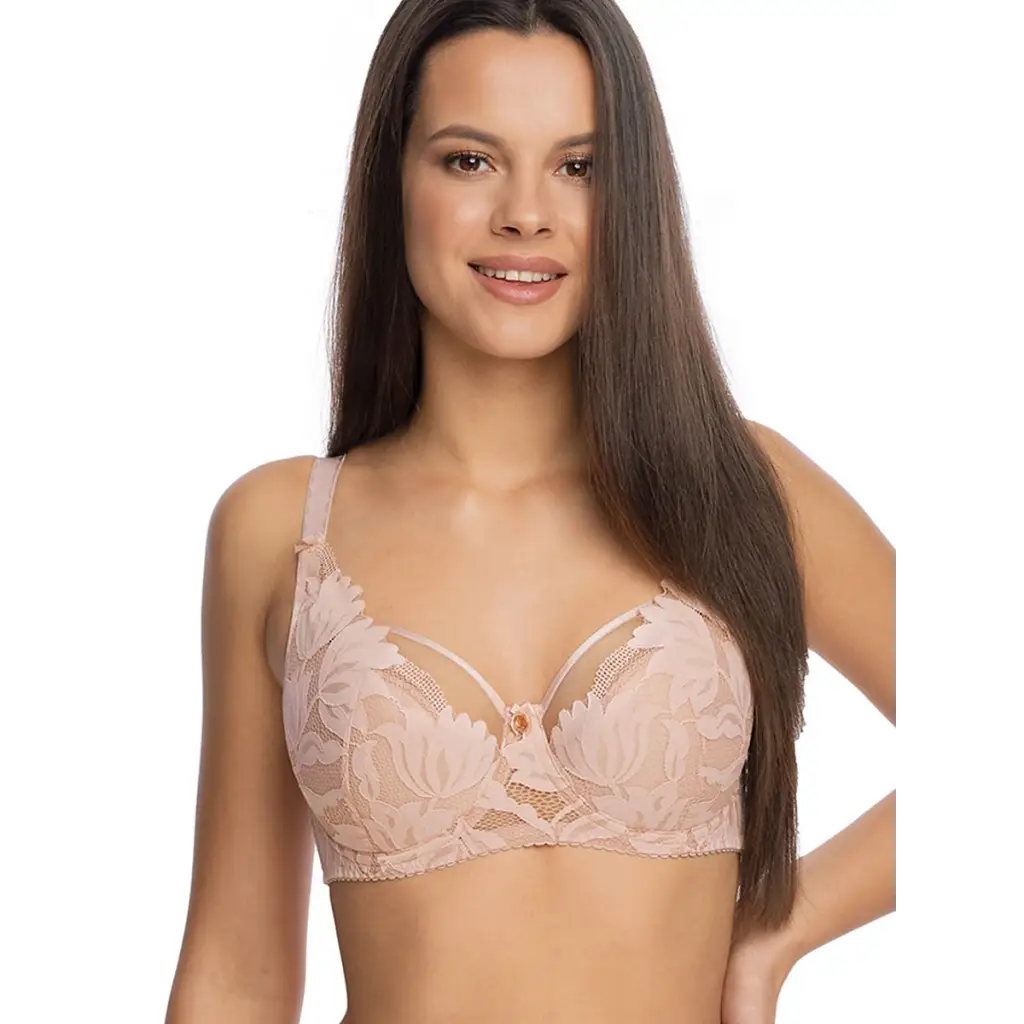 Semi-soft bra model 173363 Pink by Gaia - Bras