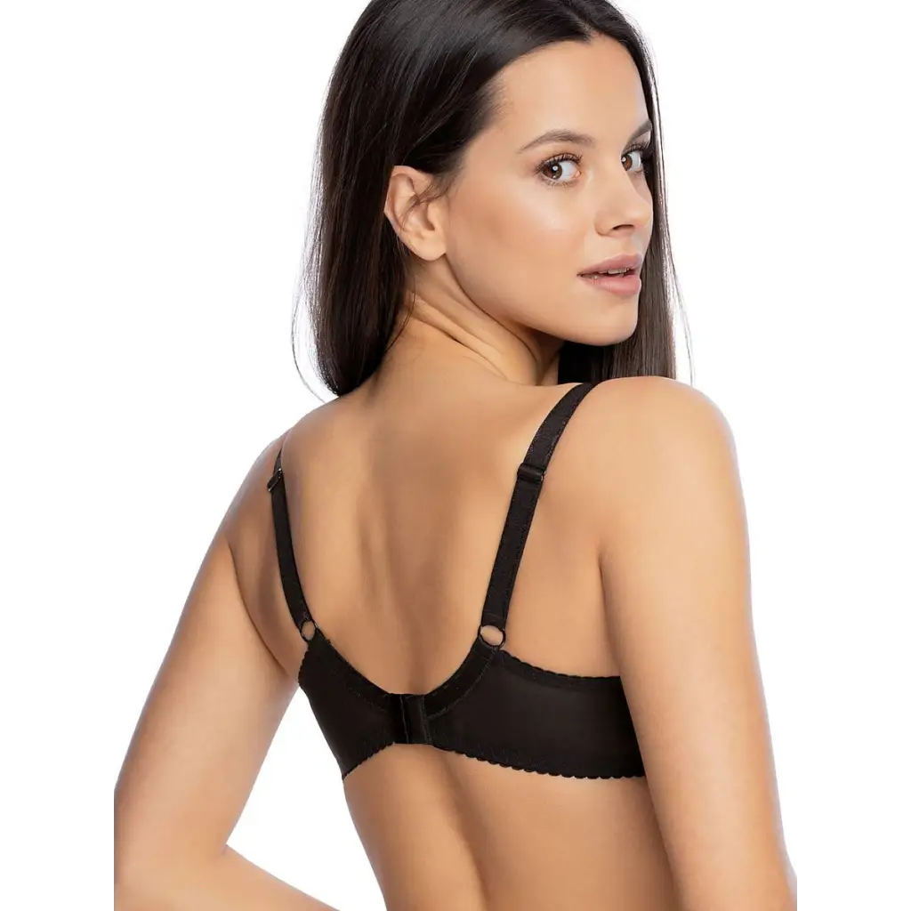 Semi-soft bra model 173364 Black by Gaia - Bras