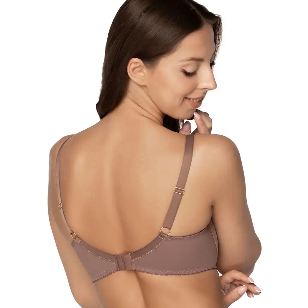 Semi-soft bra model 189363 Brown by Gaia - Bras