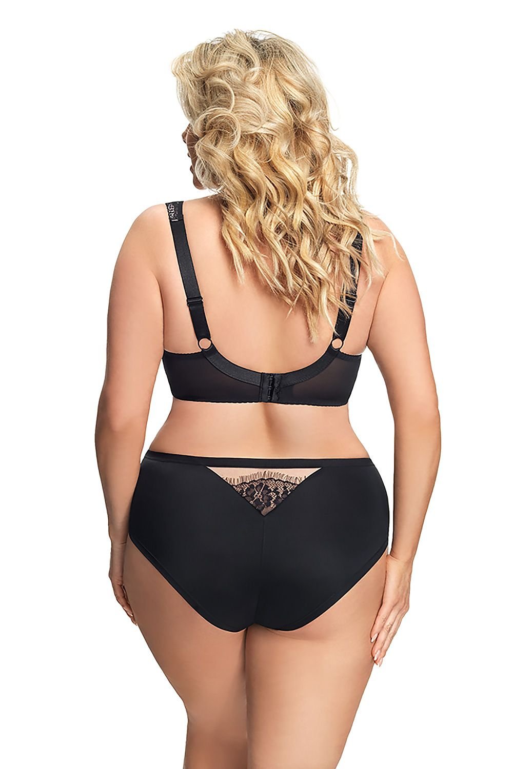 Semi-soft model 158893 Black by Gorsenia Lingerie - Semi