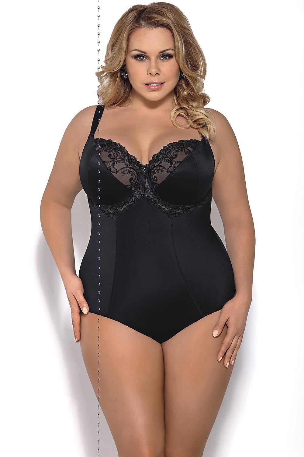 Shapewear Body model 117807 Black by Gorsenia Lingerie