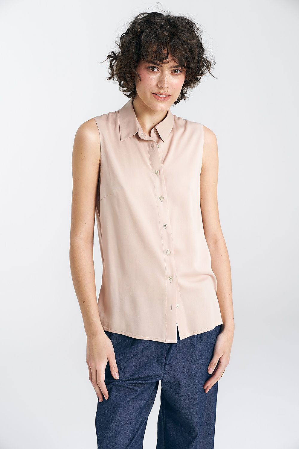 Shirt model 195174 Beige by Nife - Shirts