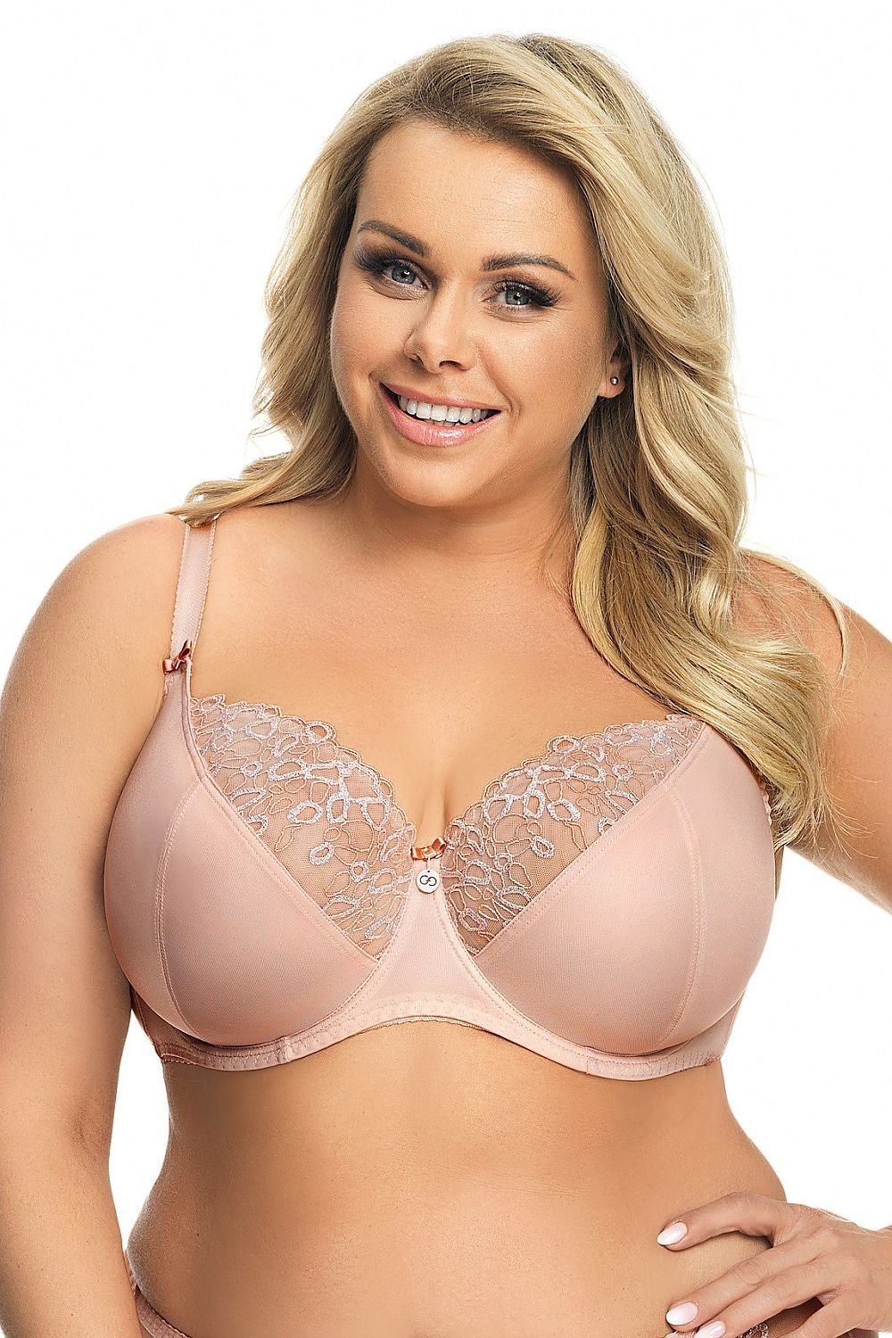 Soft Bra model 146423 Pink by Gorsenia Lingerie - Soft Bras