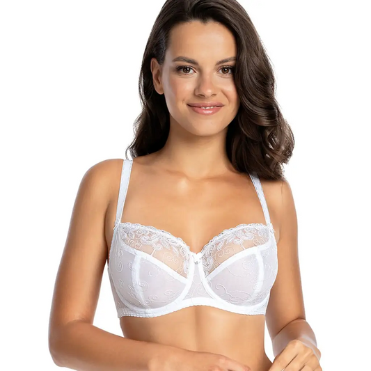 Soft bra model 163349 White by Gaia - Bras