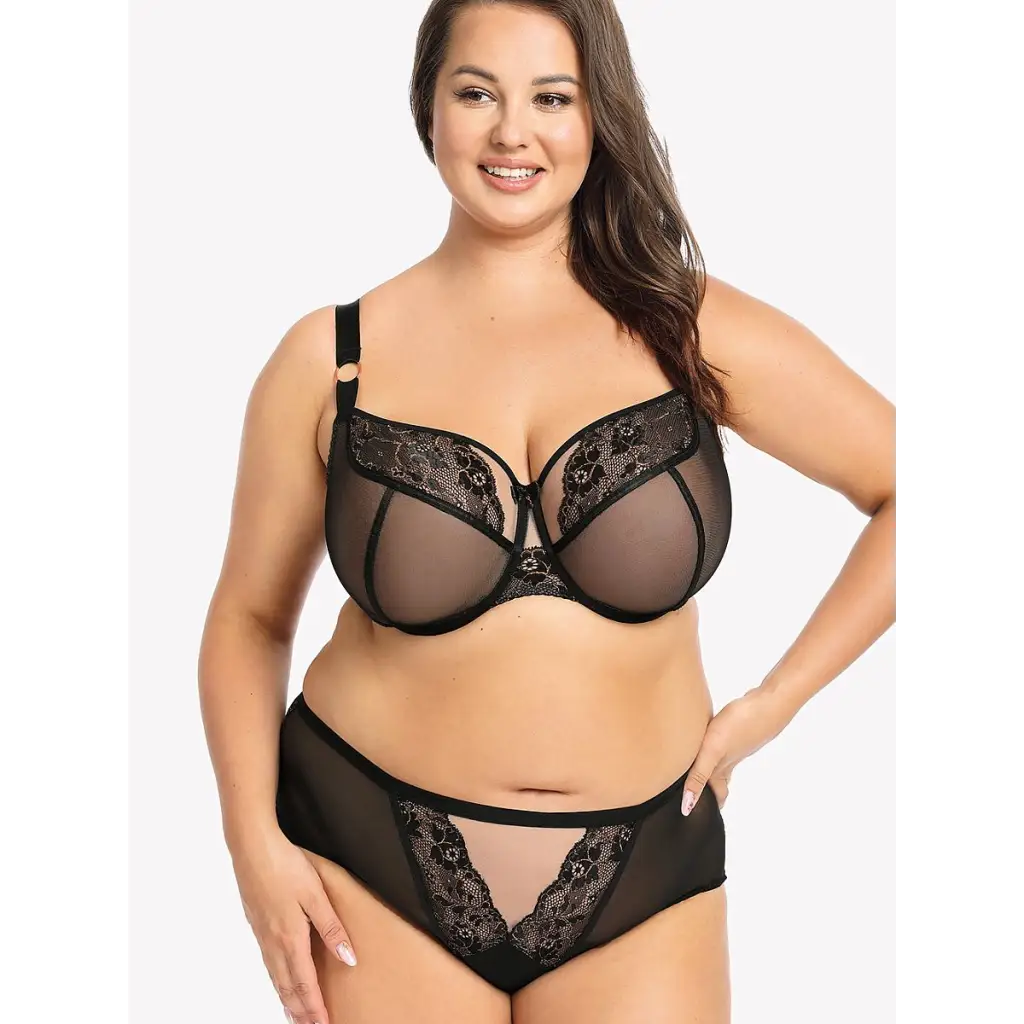 Soft bra model 167049 Black by Gaia - Bras