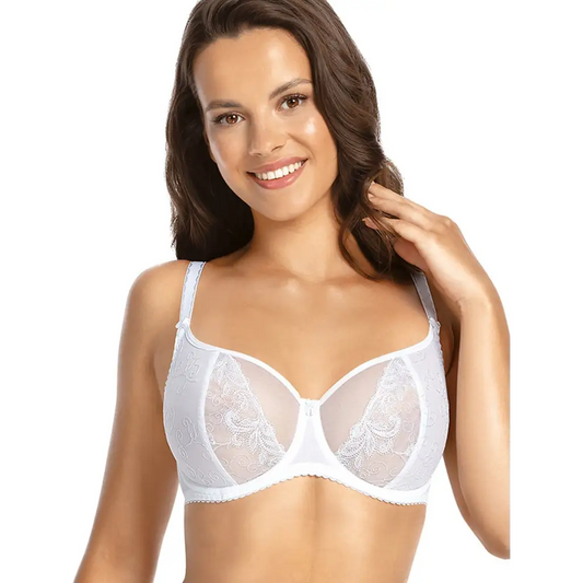 Soft bra model 167050 White by Gaia - Bras