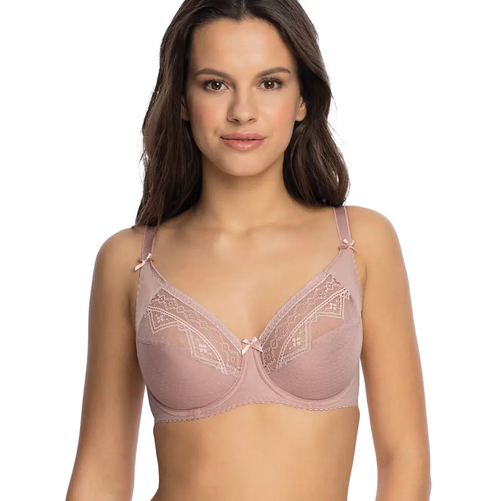 Soft bra model 167052 Pink by Gaia - Bras