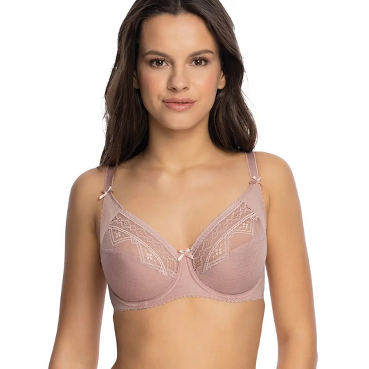 Soft bra model 167052 Pink by Gaia - Bras