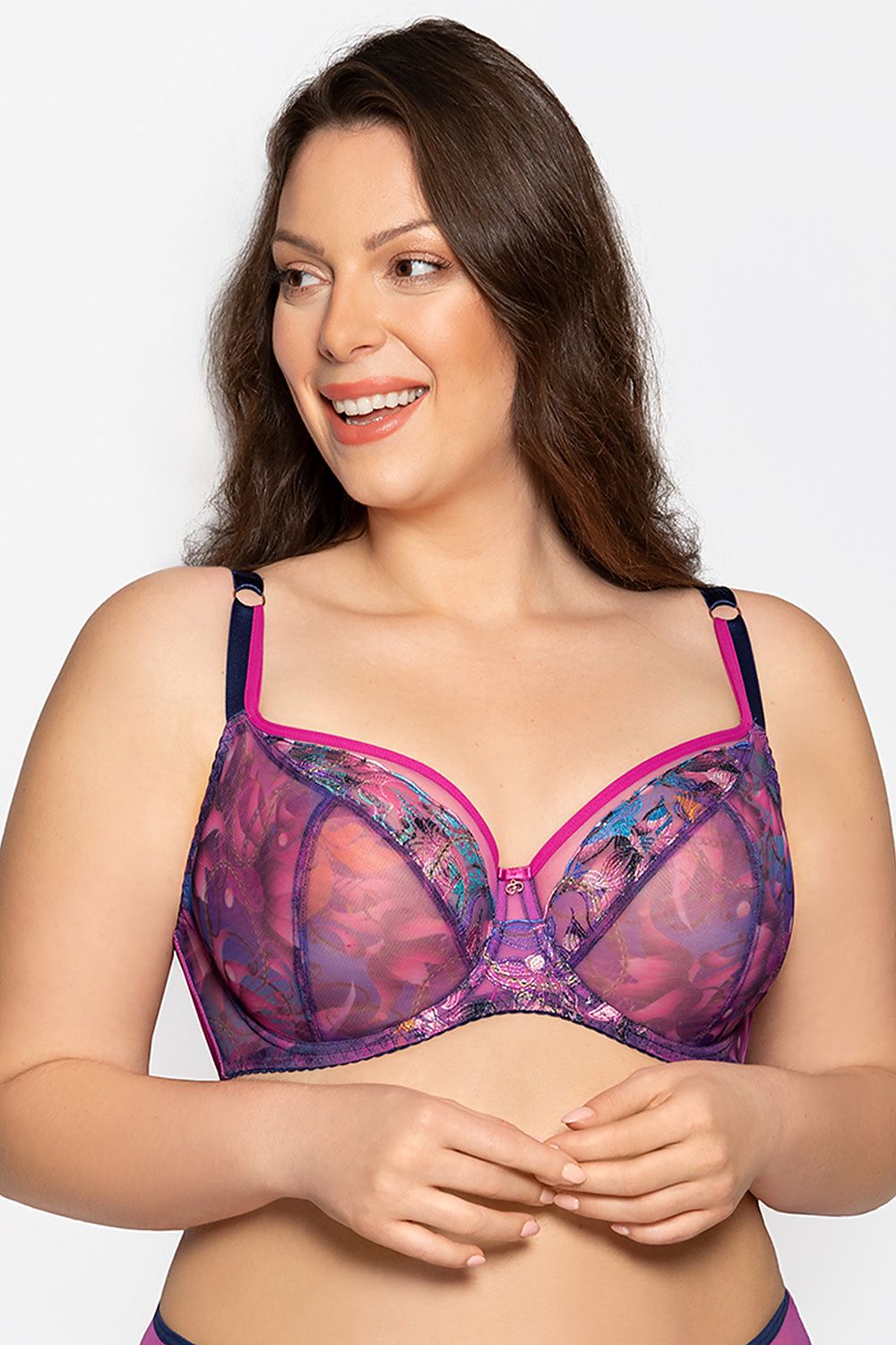 Soft bra model 182012 Multicolor by Gorsenia Lingerie - Bras