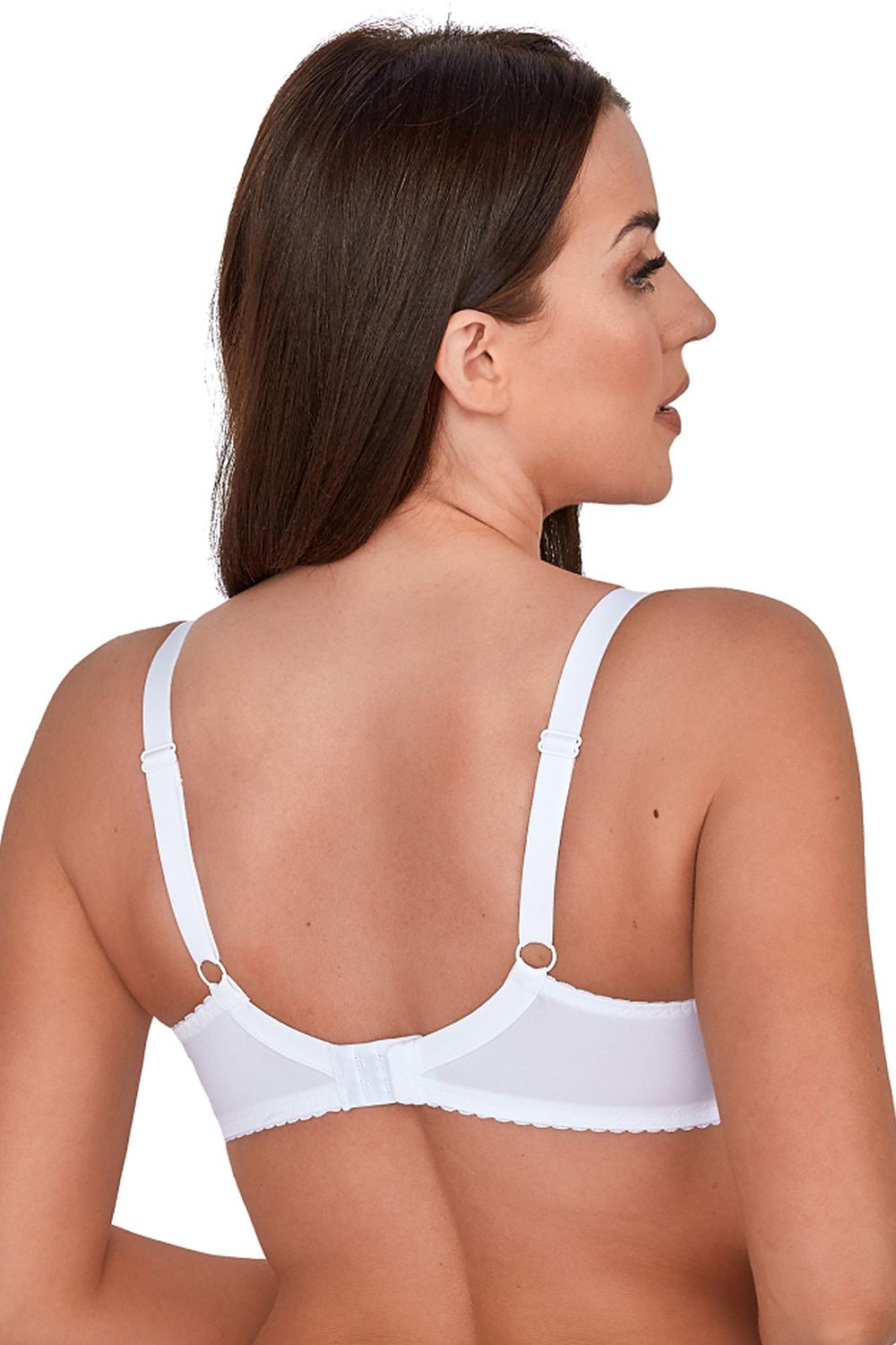 Soft Bra model 189339 White by Gaia - Soft Bras