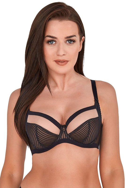 Soft Bra model 192236 Black by Gaia - Soft Bras