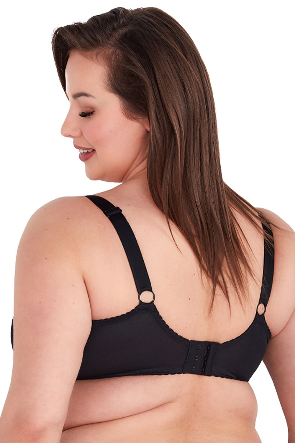 Soft Bra model 192244 Black by Gaia - Soft Bras